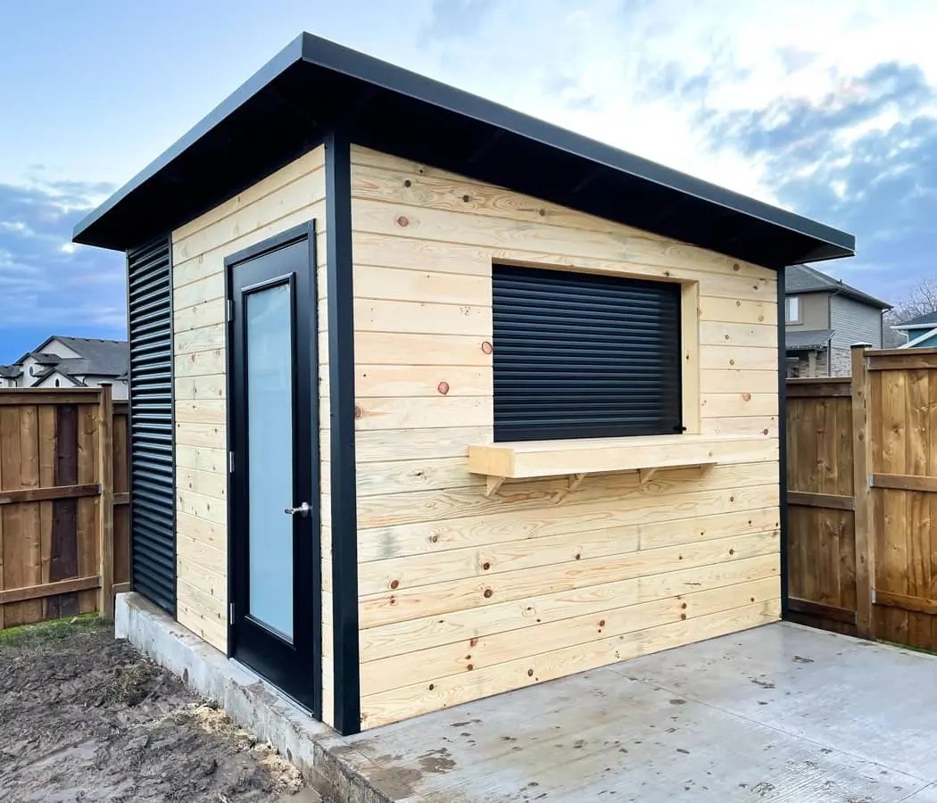 Backyard Bar Shed Cabana Pool Bar Toronto Backyard Escape Studios